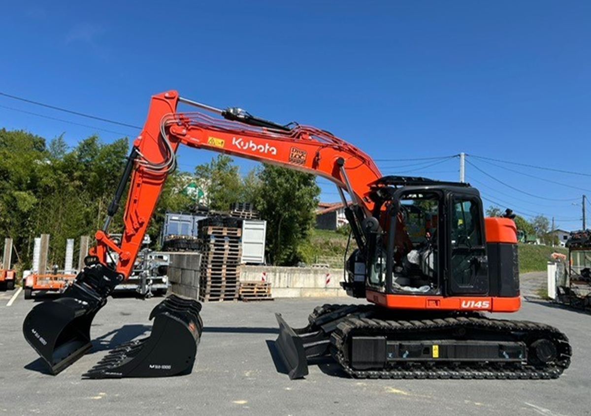 Mini-Pelle Kubota U145-D